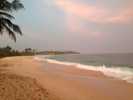 Die Umgebung des Sithnara Ayurveda Resorts in Sri Lanka